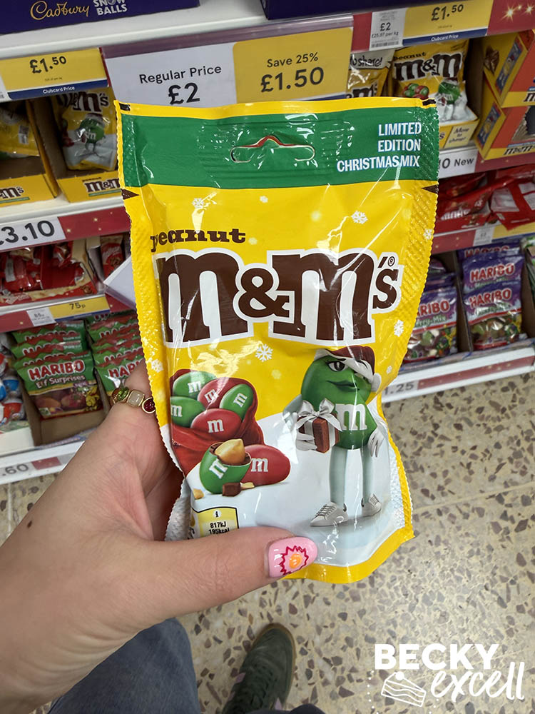 M&M's Peanut Christmas Mix