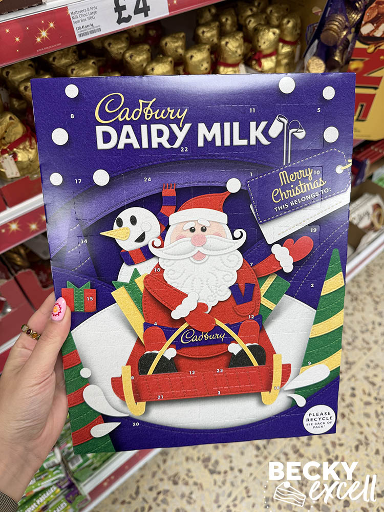 Cadbury Dairy Milk Advent Calendar