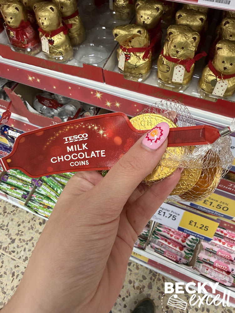 Tesco Milk Chocolate Coins