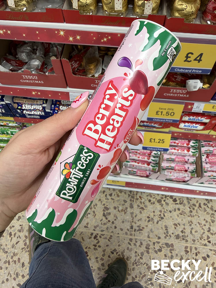 Rowntree's Berry Hearts Giant Tube