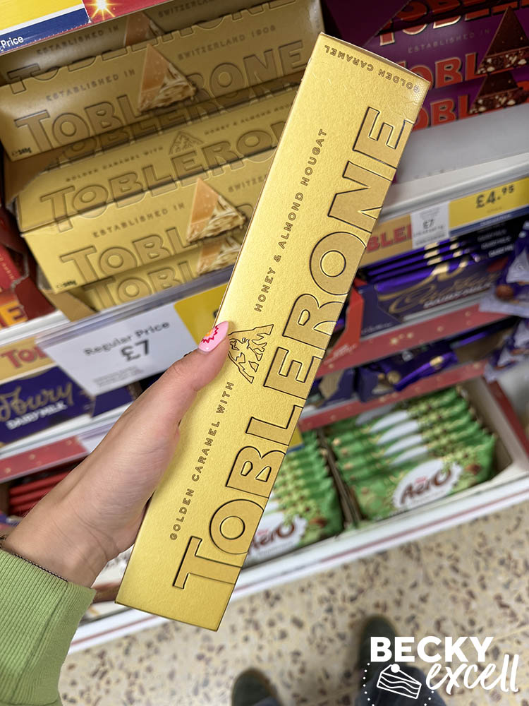 Toblerone Golden Caramel